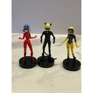Miraculous Ladybug Cat Noir Vesperia Toppeez cake topper Figure Toys